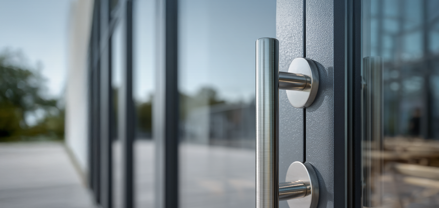 Modern company door